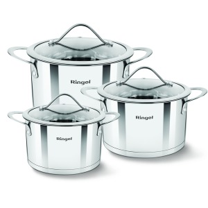 Набор посуды RINGEL Ringel Fusion 6 пр. 1.9 л+2.6 л+3.6 л