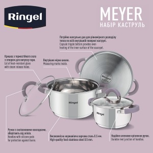 Набір посуду RINGEL Meyer (6 предметів)
