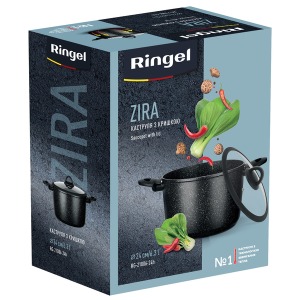 Кастрюля RINGEL Zira (6.3 л) 24 см