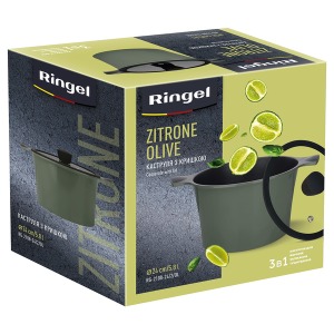Каструля RINGEL Zitrone Olive (5.8 л) 24 см