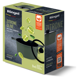 Каструля RINGEL Zitrone Olive (2.5 л) 20 см