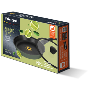 Сковорода RINGEL Zitrone Olive 28см 