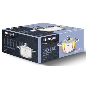 Каструля Ringel Grey line (1.6 л) 16 см 