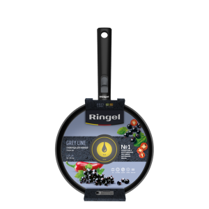 Сковорода для млинців зі з`ємною ручкою Ringel Grey Line 24 см